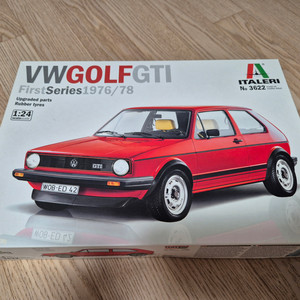 새제품 타미야 이탈레리 VW 골프 GTI 조립키트