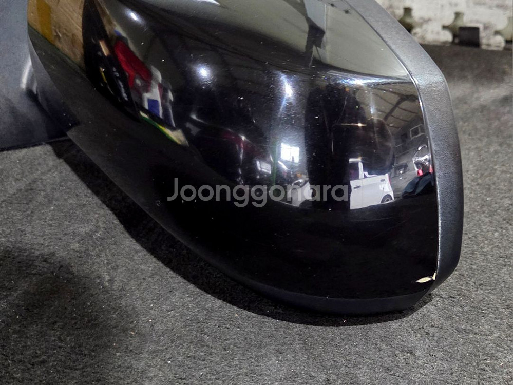 기아 뉴 프라이드 전동 사이드미러 7핀 검정 팝니다--2