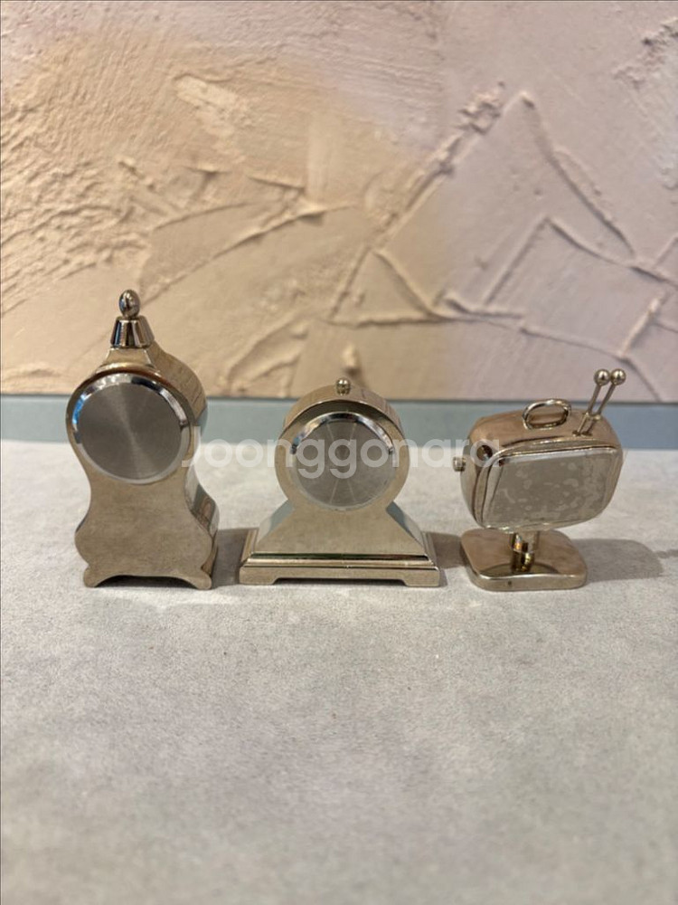 빈티지 미니어처 탁상시계 #8,9,10--3