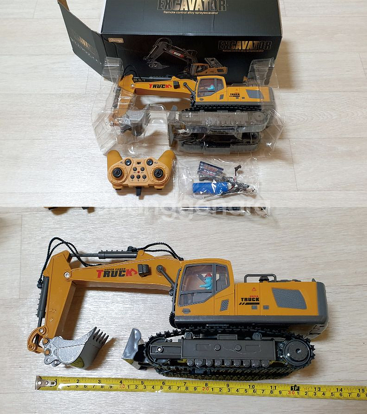 11채널 알미늄바디 포크레인 알씨카--1