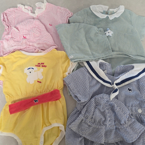 블루독 바디수트 6-12m 일괄