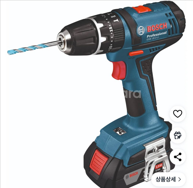 보쉬 GSR 18 VE-2 드릴 팝니다--1