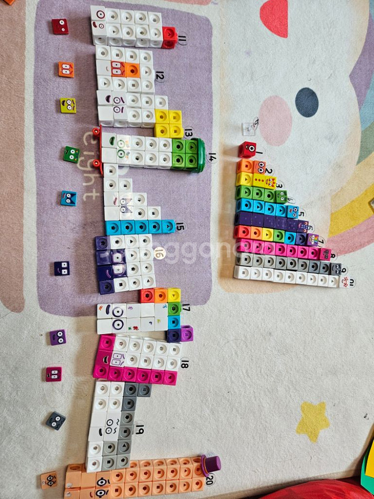 넘버블럭스 1-10 , 11-20--0