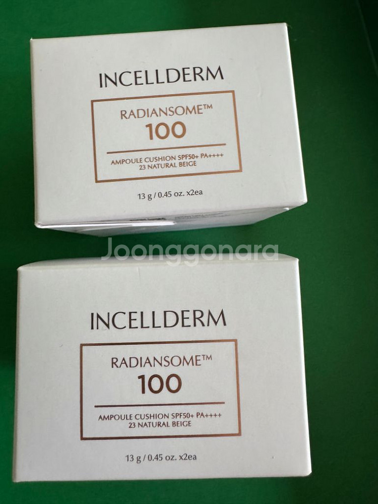 인셀덤 래디언솜 100 앰플 쿠션 23호입니다- 23호--0