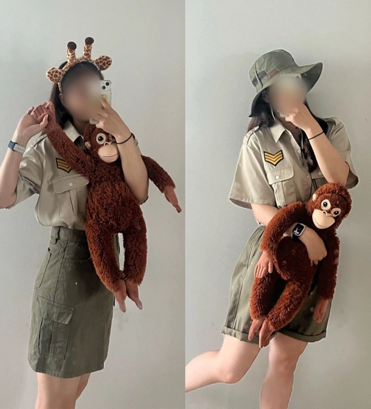 사파리의상 대여해드려요 이미지
