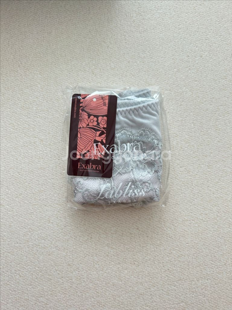 엑사브라 듀스브라 실버그레이 70C 팬티 세트--3