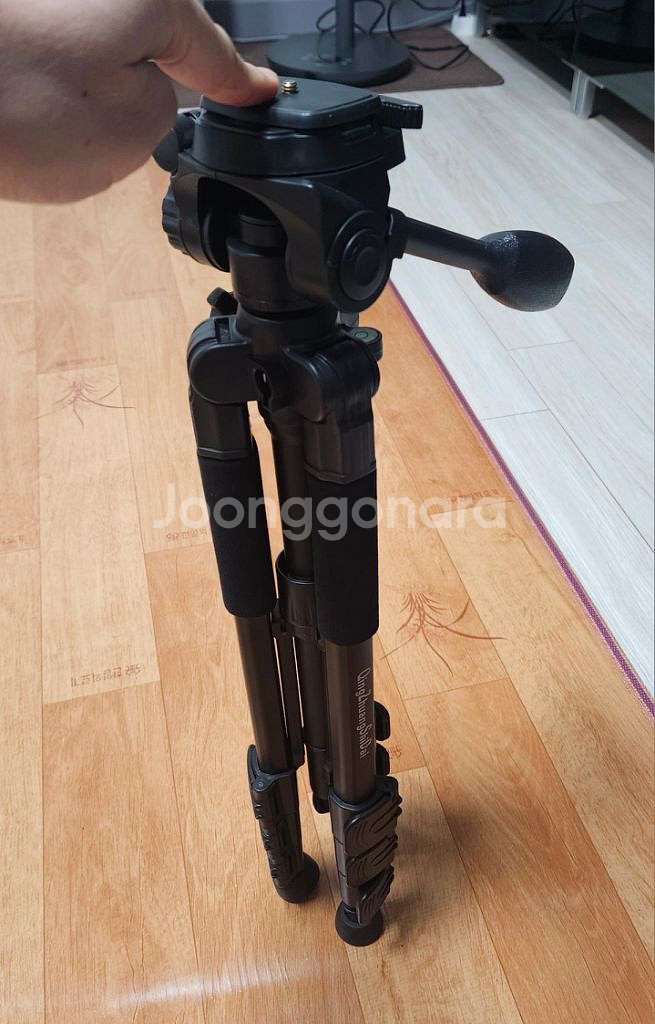 스마트폰 카메라 3단 삼각대 ( 전용가방 포함)--1