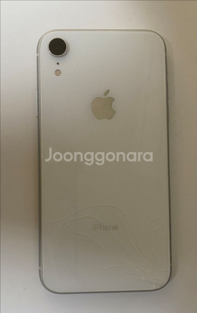 아이폰 XR 64gb 화이트--2