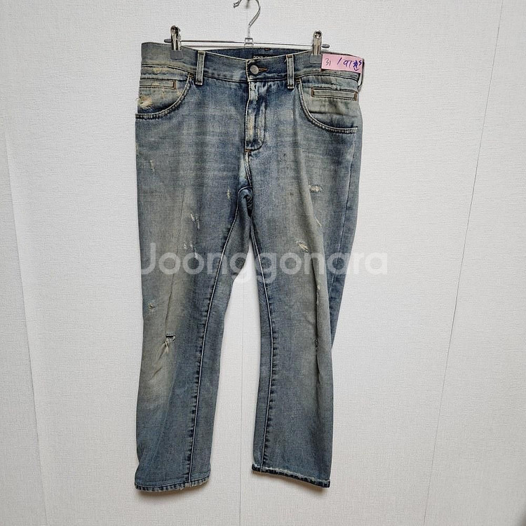 돌체앤가바나 남성 청바지 31인치--0
