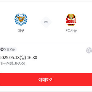 대구 vs FC서울 원정석 4장