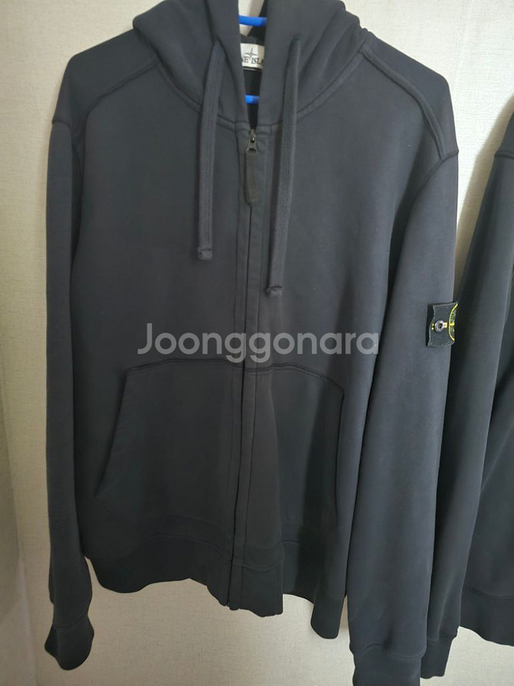 스톤아일랜드 네이비 후드집업 L (급처)--1