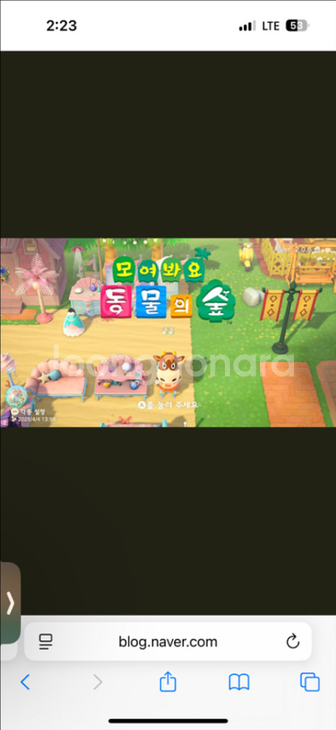 닌텐도스위치 동물의숲--0