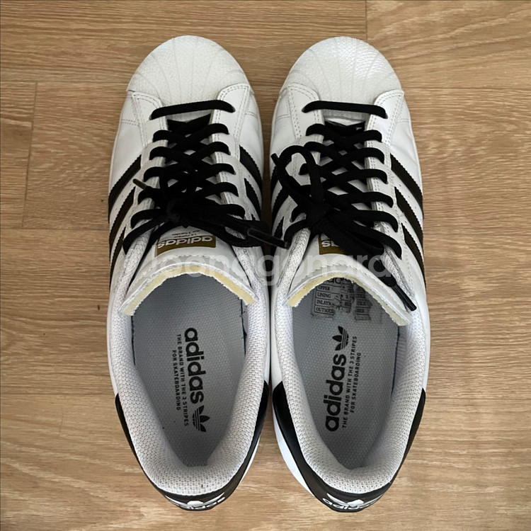 아디다스 슈퍼스타 흰검 280--1