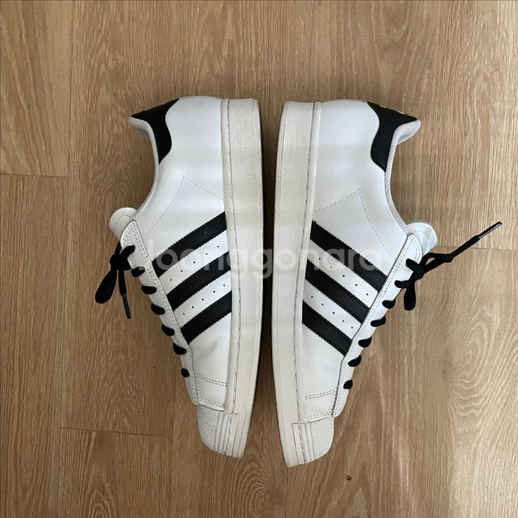 아디다스 슈퍼스타 흰검 280--2