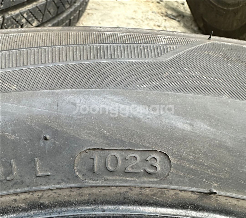 195 65 15한국중고타이어2개1956515--3