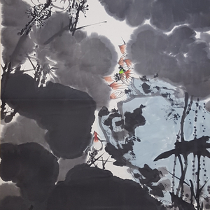 최여탁, 건골사천리, 175x96cm, 2003년.