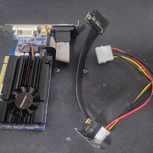 M.2 A+E Key eGPU 키트 + GT 610 그