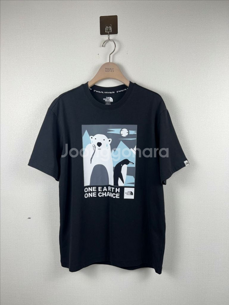 노스페이스 One Earth One Chance 티셔츠--0