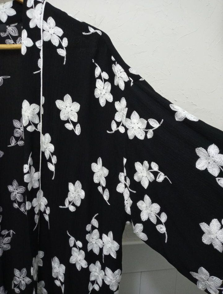 포에버21 로브 가디건 블랙 L 이미지