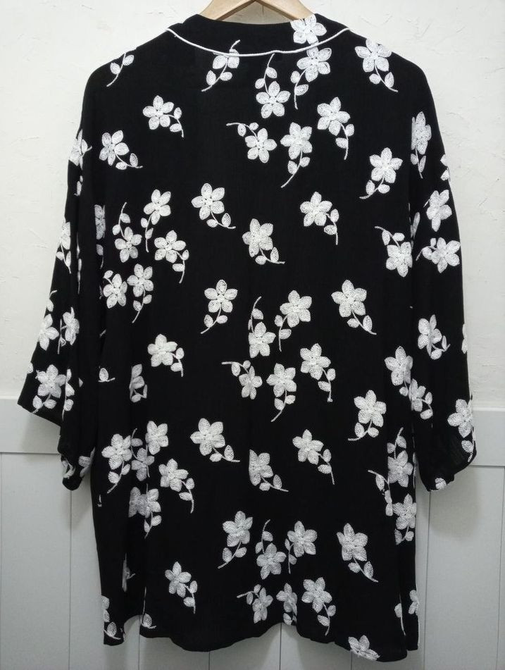 포에버21 로브 가디건 블랙 L 이미지