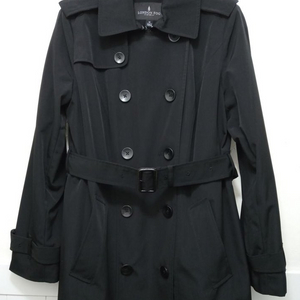 런던포그 더블브레스트 맥시 트렌치코트 M