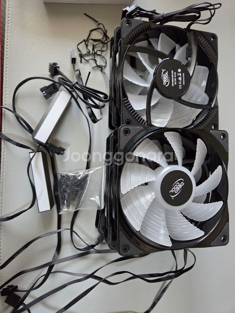 딥쿨 DEEPCOOL RF120M RGB 팬 5개--1