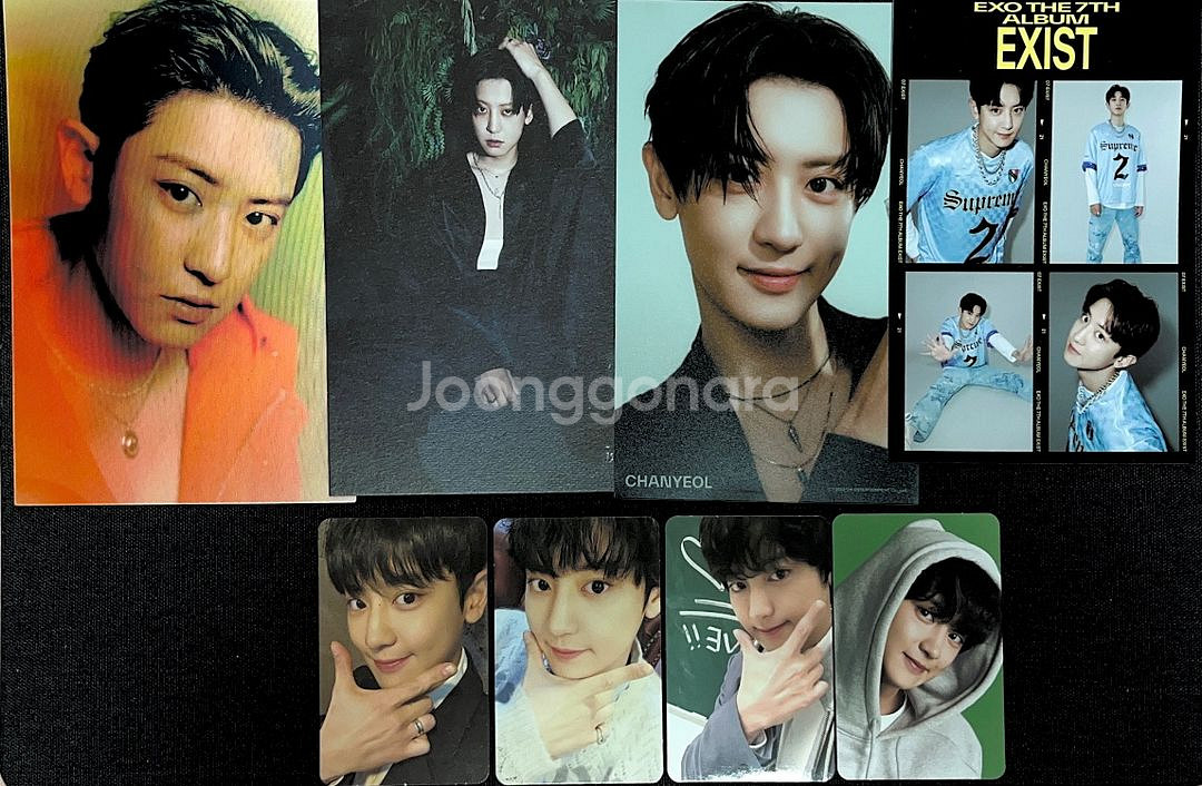 엑소EXO 수호 시우민 백현 찬열 카이 세훈 포카--4