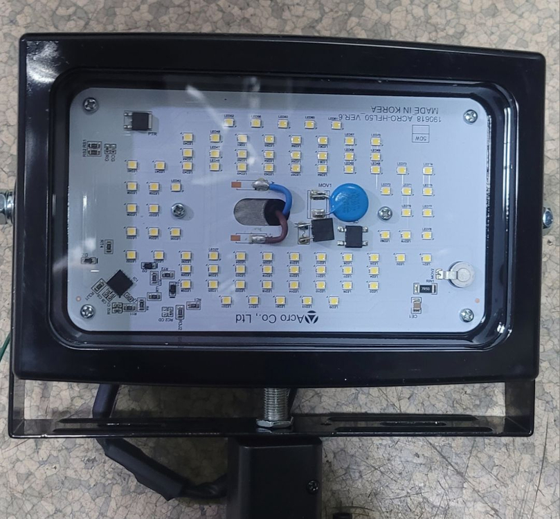 아크로 LED 투광등 블랙 50W(레일용) 8개 이미지