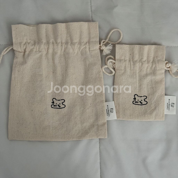 (미사용)조리개 파우치 다용도 파우치 캐릭터 화장품 보--0