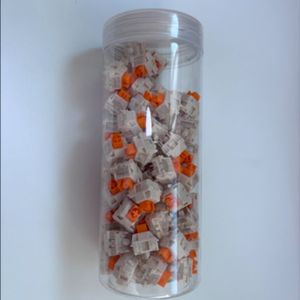 플레임 오렌지 축 90pcs | 기계식 키보드 스위치