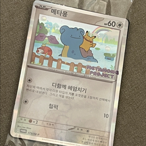 메타몽 카드 미개봉
