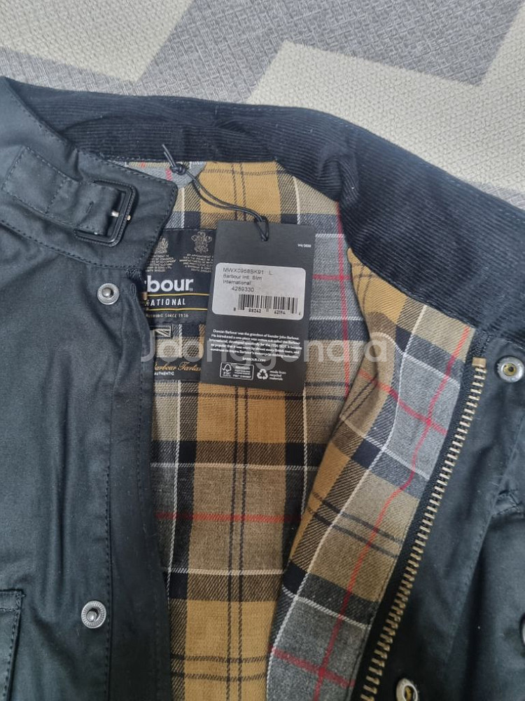 바버 인터네셔널 슬림 왁스 자켓 BK91 MWX095--7