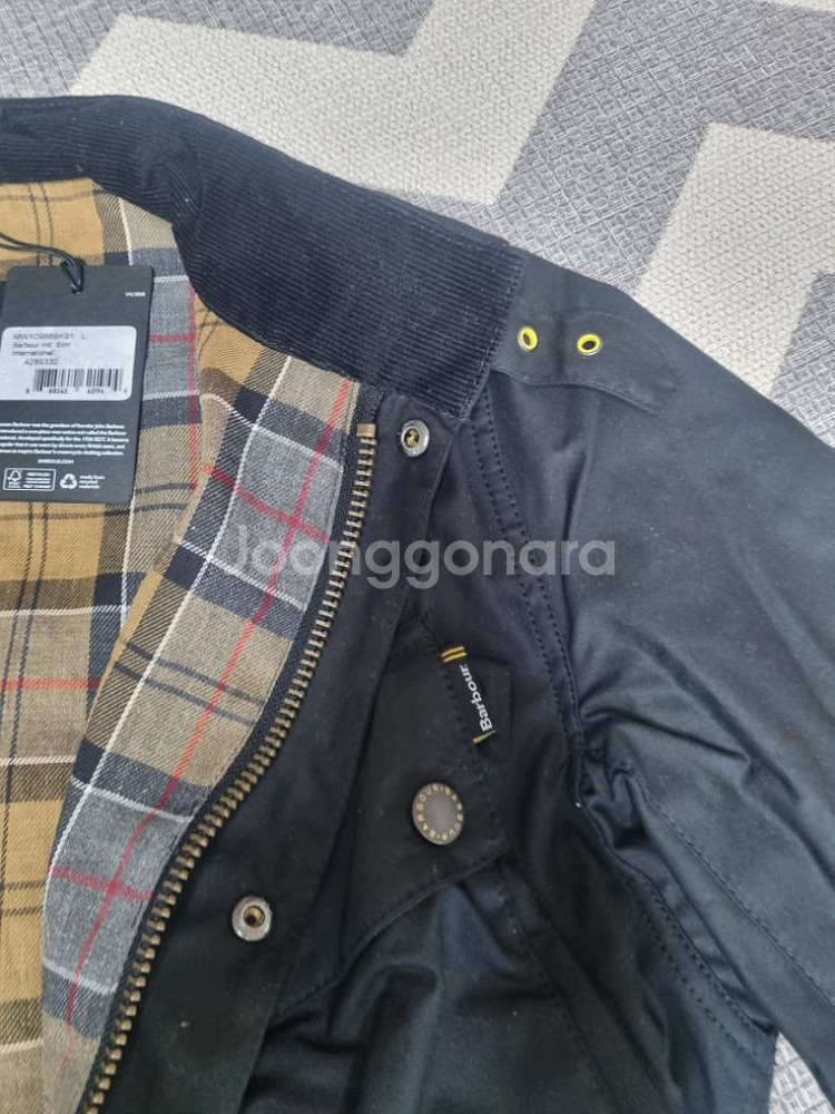 바버 인터네셔널 슬림 왁스 자켓 BK91 MWX095--8
