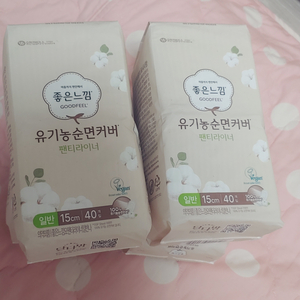 좋은느낌 팬티라이너 일반*4개