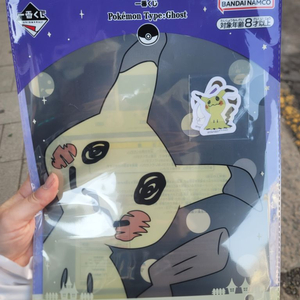 포켓몬스터 고스트 제일복권 쿠지 G상 따라큐 클리어파일