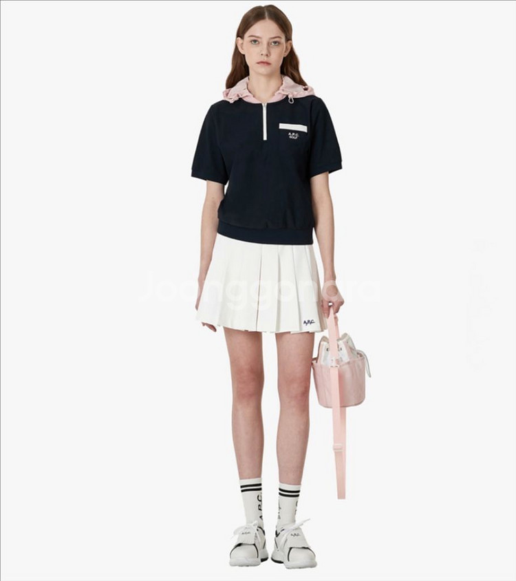 A.P.C 아페쎄 골프웨어 우먼 허리밴딩 플리츠 스커트--0