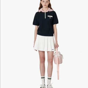 A.P.C 아페쎄 골프웨어 우먼 허리밴딩 플리츠 스커트