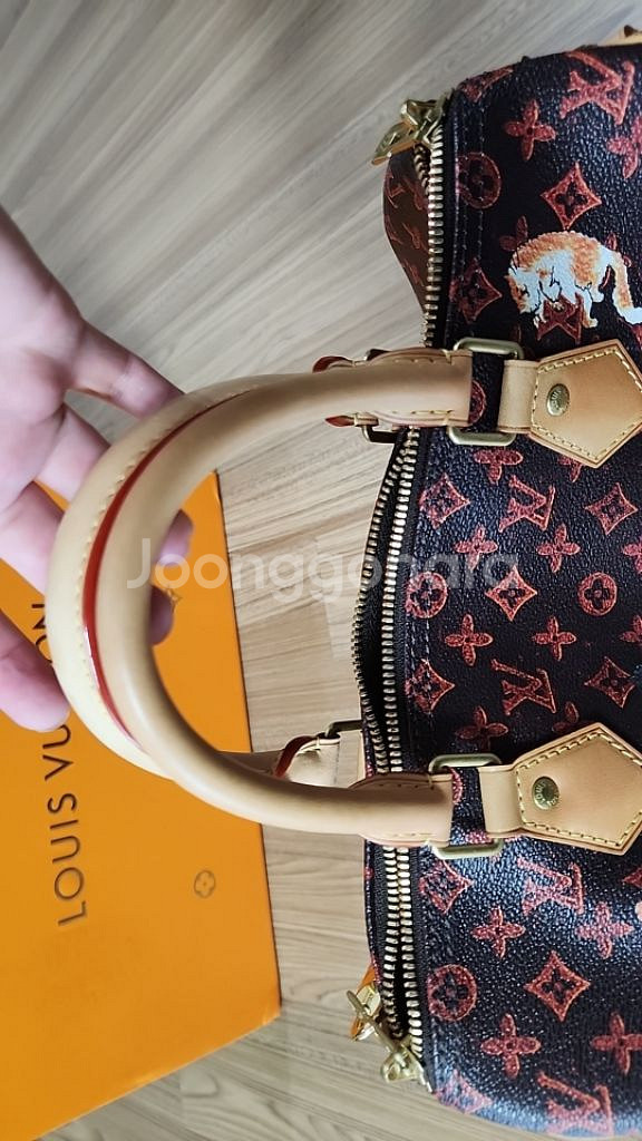 루이비통 고양이 반둘리에백--4