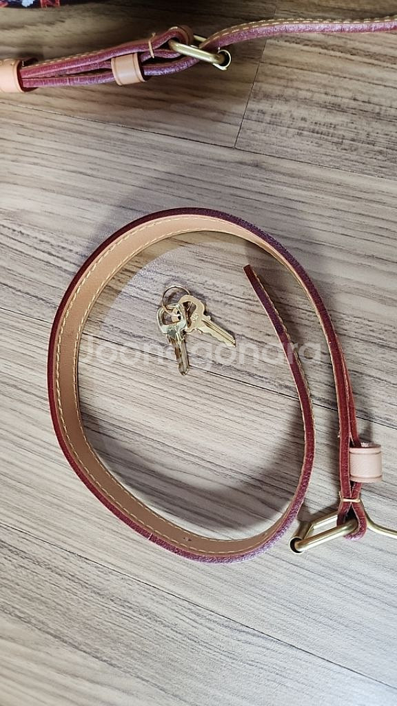 루이비통 고양이 반둘리에백--3