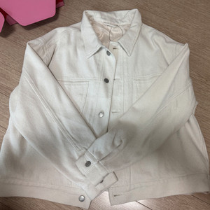 아이보리 데님 자켓