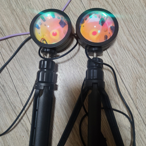 선셋 무드등 2개 세트 팝니다 (USB+콘센트 겸용 /