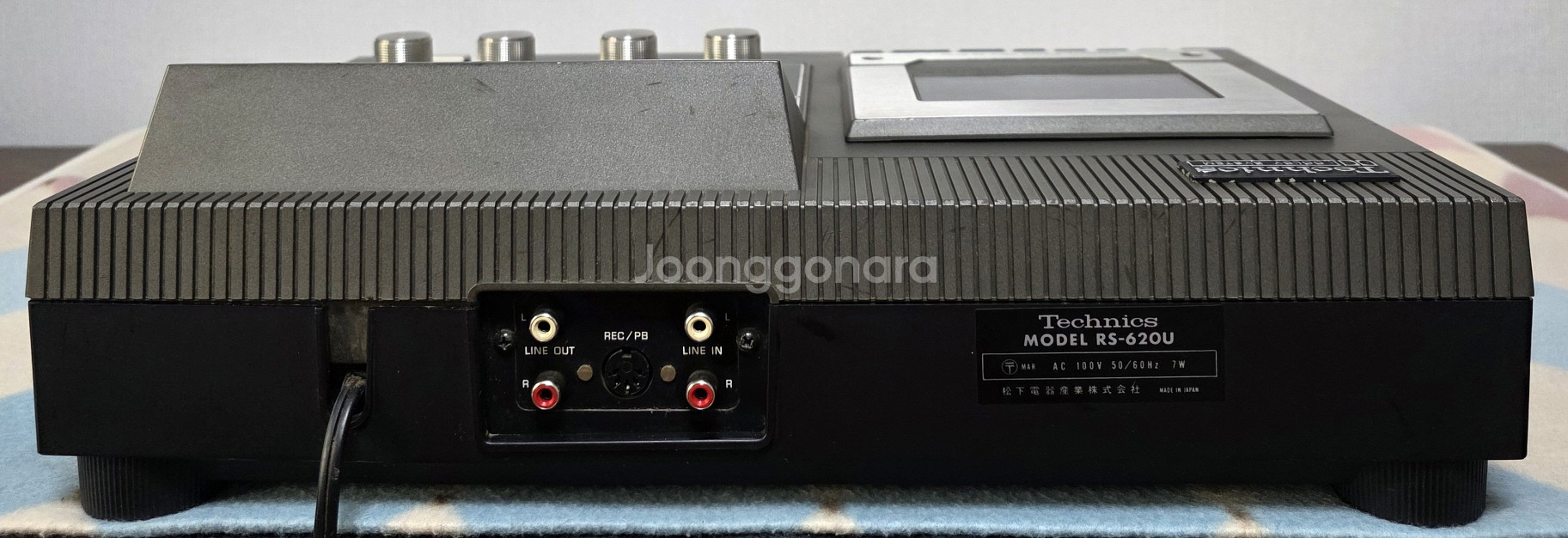 테크닉스 카세트 데크 RS-620U--1