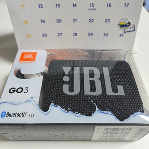 jbl go3스피커 3가지 색상