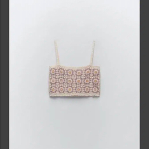 자라 데이지 크로셰 탑