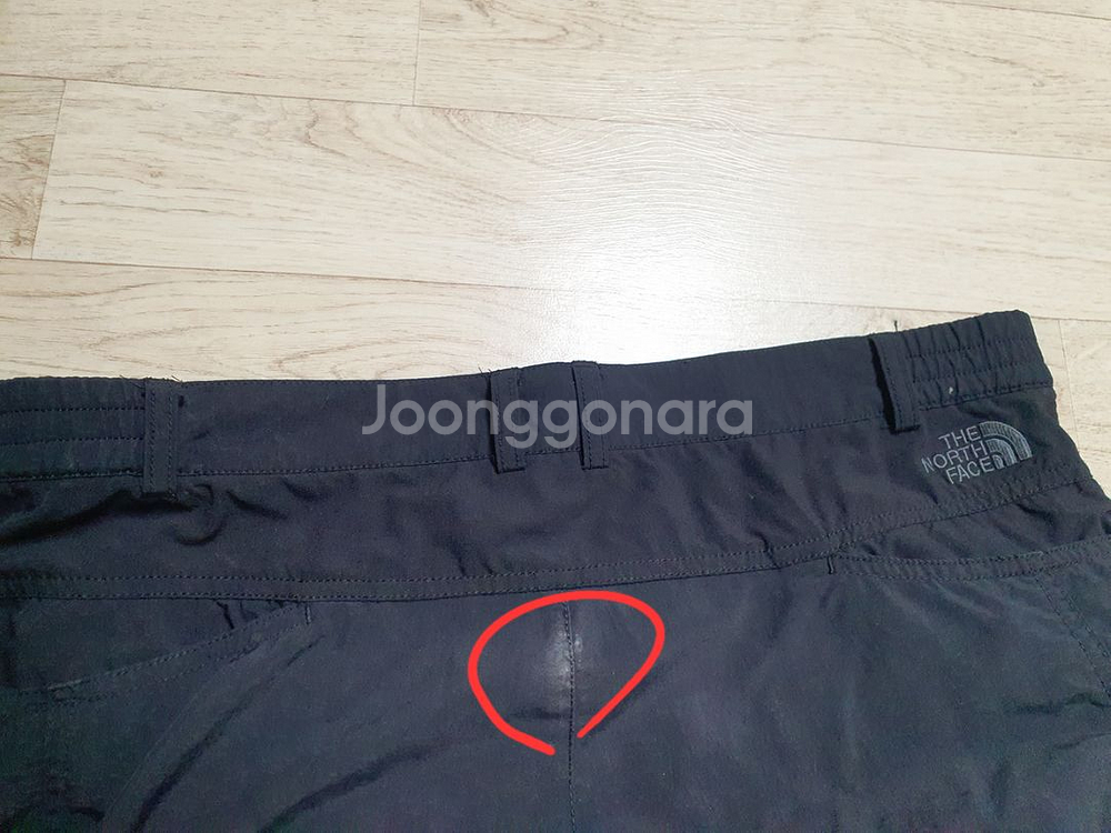 35 노스페이스 봄여름 등산 바지 팬츠 허리35 좋아요--9
