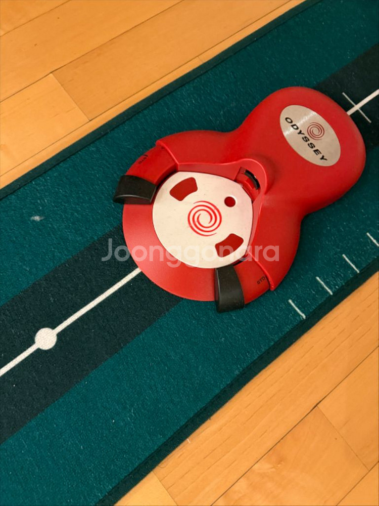 오디세이 퍼팅 연습 매트 볼리턴기--1