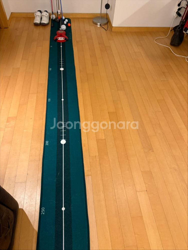 오디세이 퍼팅 연습 매트 볼리턴기--2