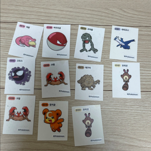 포켓몬빵 띠부씰 포켓몬빵 스티커 28장 13000원