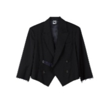R13 RAW EDGE TUXEDO JACKET 자켓--0