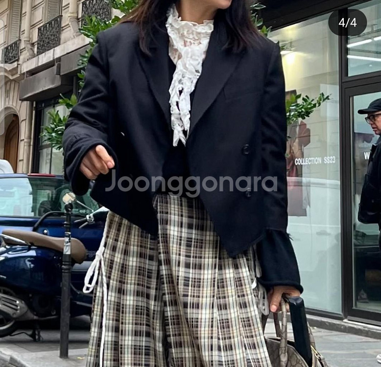 R13 RAW EDGE TUXEDO JACKET 자켓--1